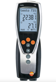 3-канальный термометр 735-2 Testo 0563 7352 в ШефСтор (chefstore.ru)